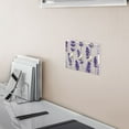 thumbnail image 5 of Yayeee Toggle Light Switch Wall Plate 2-Gang 4.56"x4.48" Decorative Outlet Cover, Lavender Pattern, 5 of 7