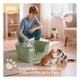 thumbnail image 5 of Arenero Para Gato Caja De Arena Grande Con Pala Esquimal Pets Color Verde, 5 of 6