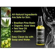 Cannon Sports All-Weather Hand Grip Spray for Athletes - Instant Tack Zero-Slip Hand Control - Boost Traction & Performance in Pickleball, Golf, Tennis, Football & More - 60ml Natural Formula