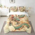thumbnail image 2 of YST Oriental Dragon Comforter Set, Japanese Style, 7-Piece, Magic Animal, Full, 2 of 4