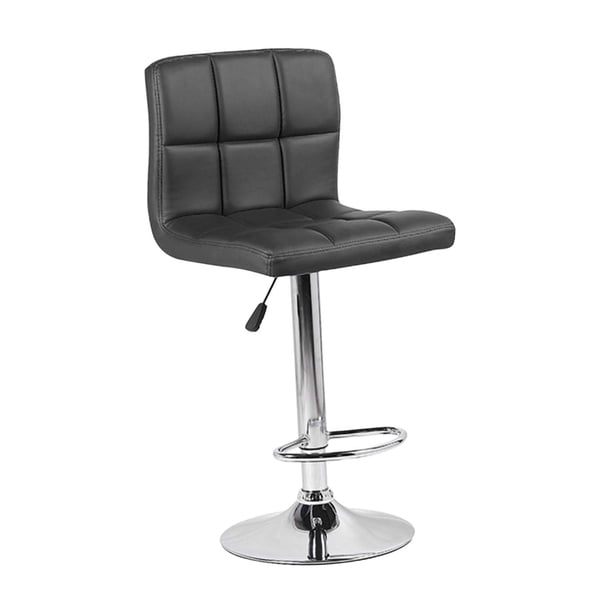 simhoa Bar Stool Rolling Stool Reception Desk Chair with Wheels Metal ...