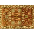 thumbnail image 1 of Ahgly Company Machine Washable Indoor Rectangle Persian Yellow Traditional Area Rugs, 2' x 5', 1 of 4