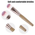 thumbnail image 4 of 1 Set Travel Makeup Brush Set Eyeshadow Brush Contour Concealer Blusher Brush Faux Fiber Brown, 4 of 6