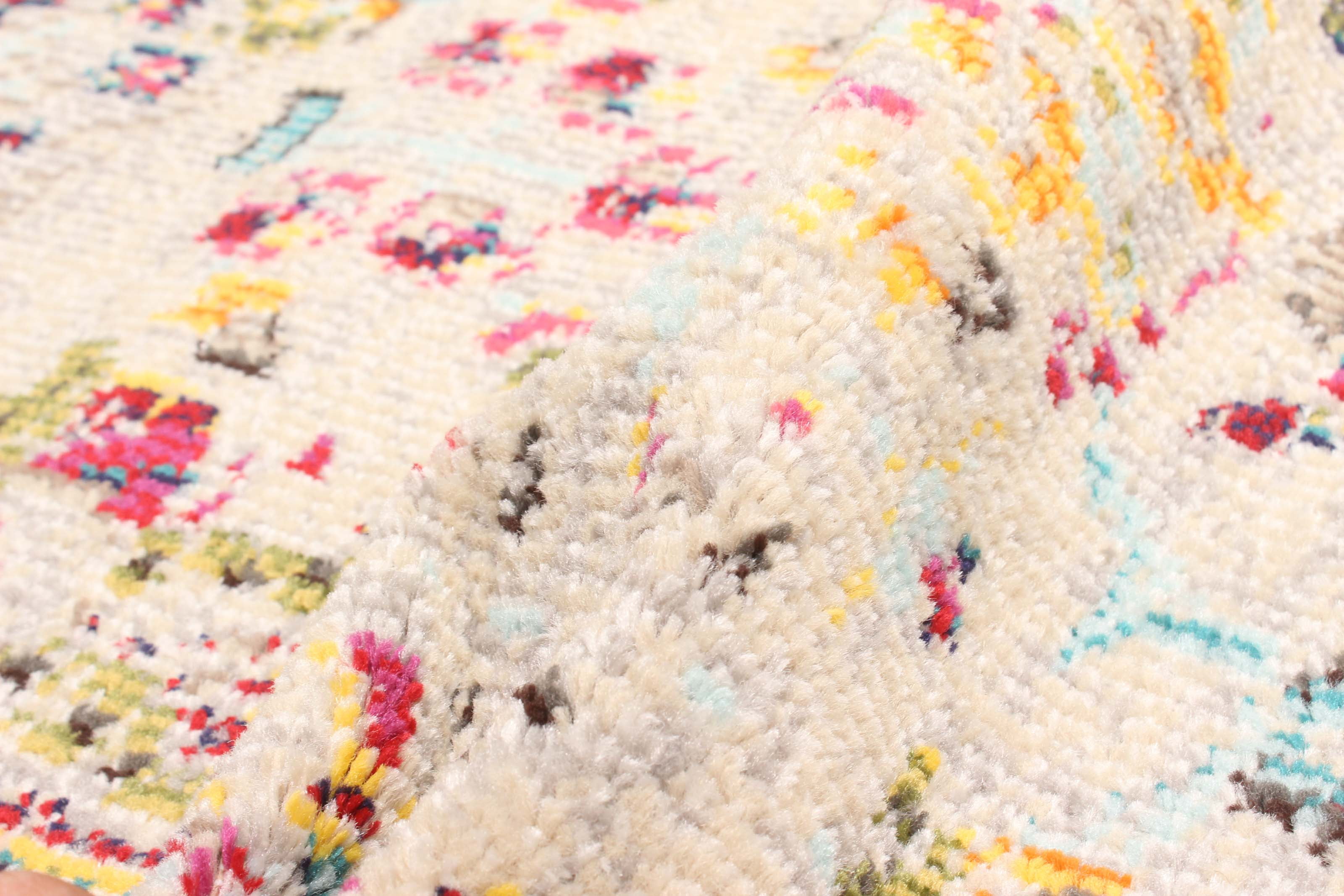 ECARPET Tapis Traditionnel Jasmine pour Salon, Chambre, Salle A Manger, Entrée, Couloir et Plus Encore.