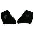 thumbnail image 1 of EeaseCA 1 Pair Elastic Ice Skate Boot Covers Flocking Skating Boot Cover Protector, 1 of 7