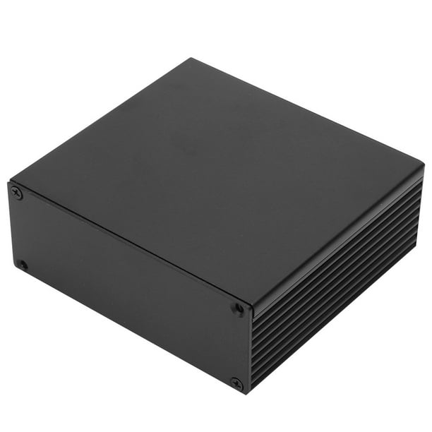 Caja de cierre para proyectos electrónicos, placa de circuito, instrumento PCB, caja de aluminio para bricolaje, carcasa de aluminio, caja de refrigeración, apariencia llamativa