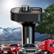 thumbnail image 5 of Transmisor FM para coche, manos libres universal, 3 puertos USB, reproductor MP3, receptor de radio Bluetooth, cargador para coche, 5 of 14