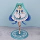 thumbnail image 3 of 20 cm nueva figura de anime Hatsune Miku cosplay Cenicienta linda chica falda azul pelo largo verde PVC acción modelo niña cumpleaños, 3 of 4