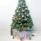 thumbnail image 5 of Adornos navideños de bolas redondas de 6 cm con cuerda para colgar, 12 piezas/juego, bolas colgantes para árbol de Navidad, decoraciones para fiestas de Año Nuevo, 5 of 5