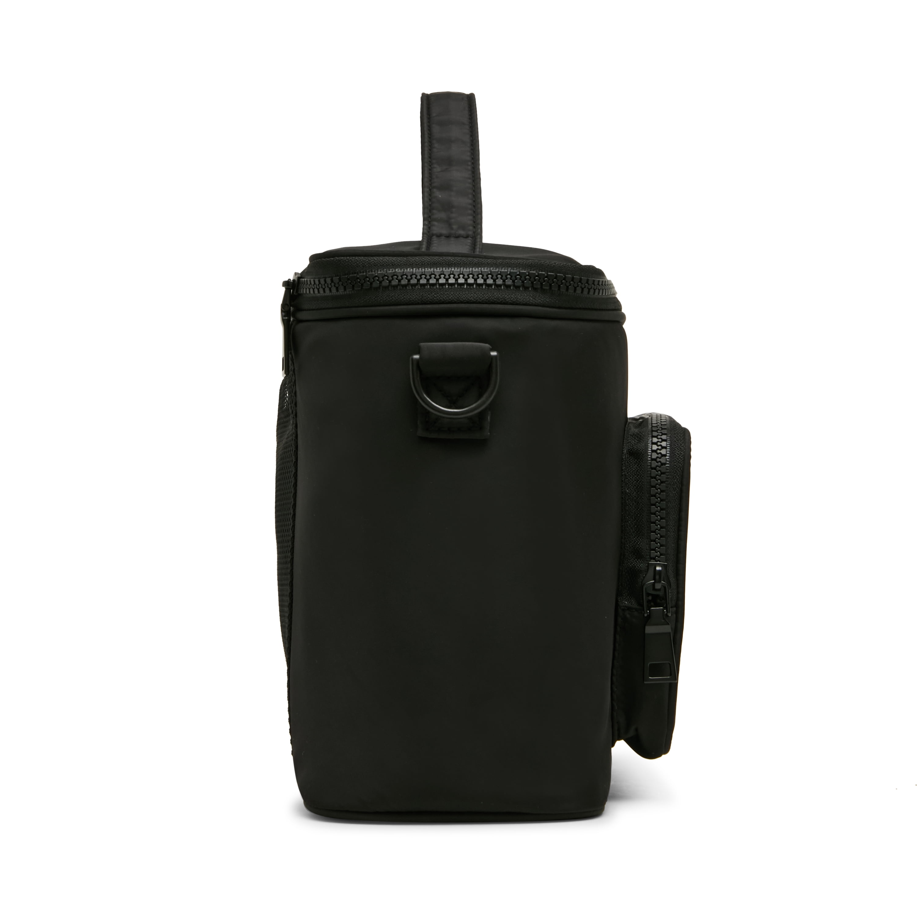 Madden NYC Women's Front Pocket Lunchbox, Black, Made for Portable Food Storage for Workday Meals and Travel