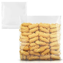 Pack of 500 Flat Poly Bags, Clear 12 x 12. Ultra Thick Open Top Bags 12x12. Thickness 6 mil. Plastic Bags for Storing and Transporting. Ideal for Industrial, Food Service and Health Needs.