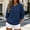 Blue Sweater, variant on Xdegoge Womens Cable Knit Sweaters Crew Neck Long Sleeve Pullover Casual Relaxed Fit Cozy Fall Winter Warm Vintage Chunky Jumper Tops Everyday Fashion Knitwear