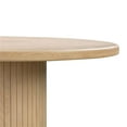thumbnail image 5 of Pemberly Row Transitional Oak Wood Round Dining Table - 47.3"W x 47.3"D x 30"H, 5 of 7