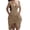Brown, variant on Women'S Floral Corset Dress Cocktail Dresses Deep V Going Out Casual Sundress Midi Dress Red L