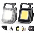 thumbnail image 3 of Mini linterna LED de 1500LM, luz de trabajo, llavero de bolsillo portátil, recargable por USB al aire libre para acampar, sacacorchos pequeño, 3 of 4