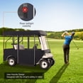 thumbnail image 4 of VEVOR 4 Passenger Golf Cart Cover Driving Enclosure Waterproof Person Roll-up Door, 4 of 9
