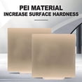 thumbnail image 1 of Placa de acero flexible PEI de doble cara con base magnética para impresora 3D (235 x 235 mm), 1 of 14