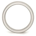 thumbnail image 2 of White Cobalt Ring Band Wedding Rounded Standard Satin 7mm Edge, 2 of 6