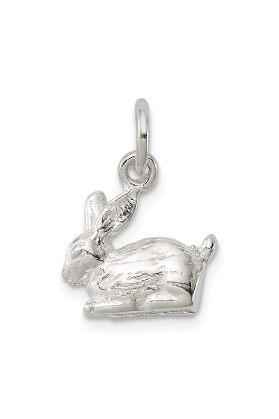 Sterling Silver Rabbit Charm