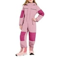 thumbnail image 5 of XIMIN Snow Suit for Girls One Piece Snowsuit Waterproof Insulated Waterproof Winter Overalls Snowboarding Ski Suits Coats Jumpsuits Outdoor Snowsuit, 5 of 9