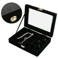 thumbnail image 1 of Jewelry Box Creative Portable Jewelry Container Jewelry Case for Earrings Rings, 1 of 9