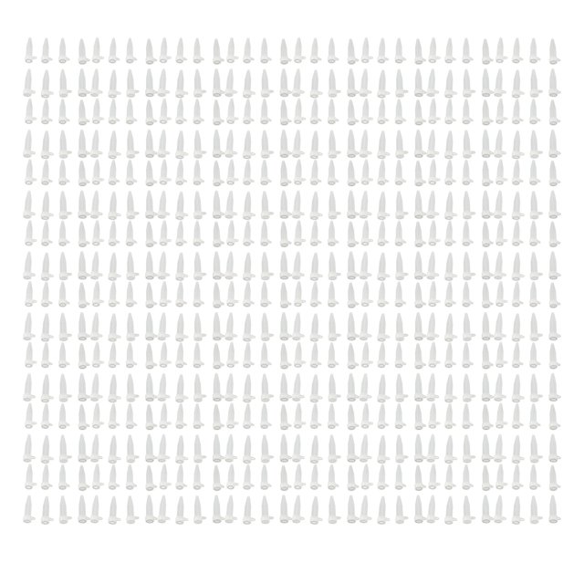 500 tubos de microcentrífuga profesional de polipropileno transparente, tubo de centrífuga de 1,5 ml con tapa a presión para suministros de laboratorio, parte inferior puntiaguda