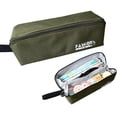 thumbnail image 1 of Pencil Case Large Capacity Pencil Bag Pencil Cases Zipper Portable Pencil Storage Pouch Bag - Military green, 1 of 5