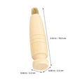 thumbnail image 2 of HEATSHAKING 1Ensemble Manche de Remplacement en Bois et Métal pour Outils de Couture, 2 of 8