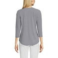 thumbnail image 2 of Lands' End Women's Lightweight Jersey Tunic T-shirt, 2 of 3