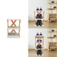 thumbnail image 3 of Zapatero multicapa - armario plegable de 6 niveles para puertas, armarios y entrada, organizador de almacenamiento que ahorra espacio, naranja, 3 of 5