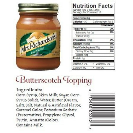 butterscotch richardsons