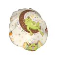 thumbnail image 2 of Easygdp Frogs Shower Caps for Women, Double Waterproof Layers Shower Cap, Quick Drying Bath Hair Cap Reusable, 2 of 9