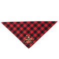 thumbnail image 2 of 2 triángulos de verano para mascotas (estilo cuadros de cumpleaños - niñas), collar para mascotas, bufanda de verano, bufanda babeante, collar para perros JM, 2 of 4