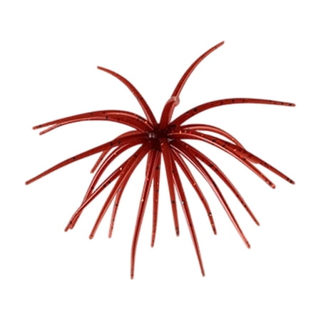 10PCS Creature Bait for Bass Fishing â Soft Fishing Lures Fuzzy Dice & Sea Urchin Style Finesse Bait for Freshwater Trout & Crappie with Tackle Box