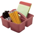 thumbnail image 4 of Teacher Created Resources Plastic Storage Caddy, Deep Rose, Pack of 6, 4 of 4