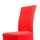 thumbnail image 4 of 1 / 24Pcs Color sólido Poliéster Spandex Tabure comedor Silla Cubierta de funda perfecl Fundas para sillas, 4 of 5