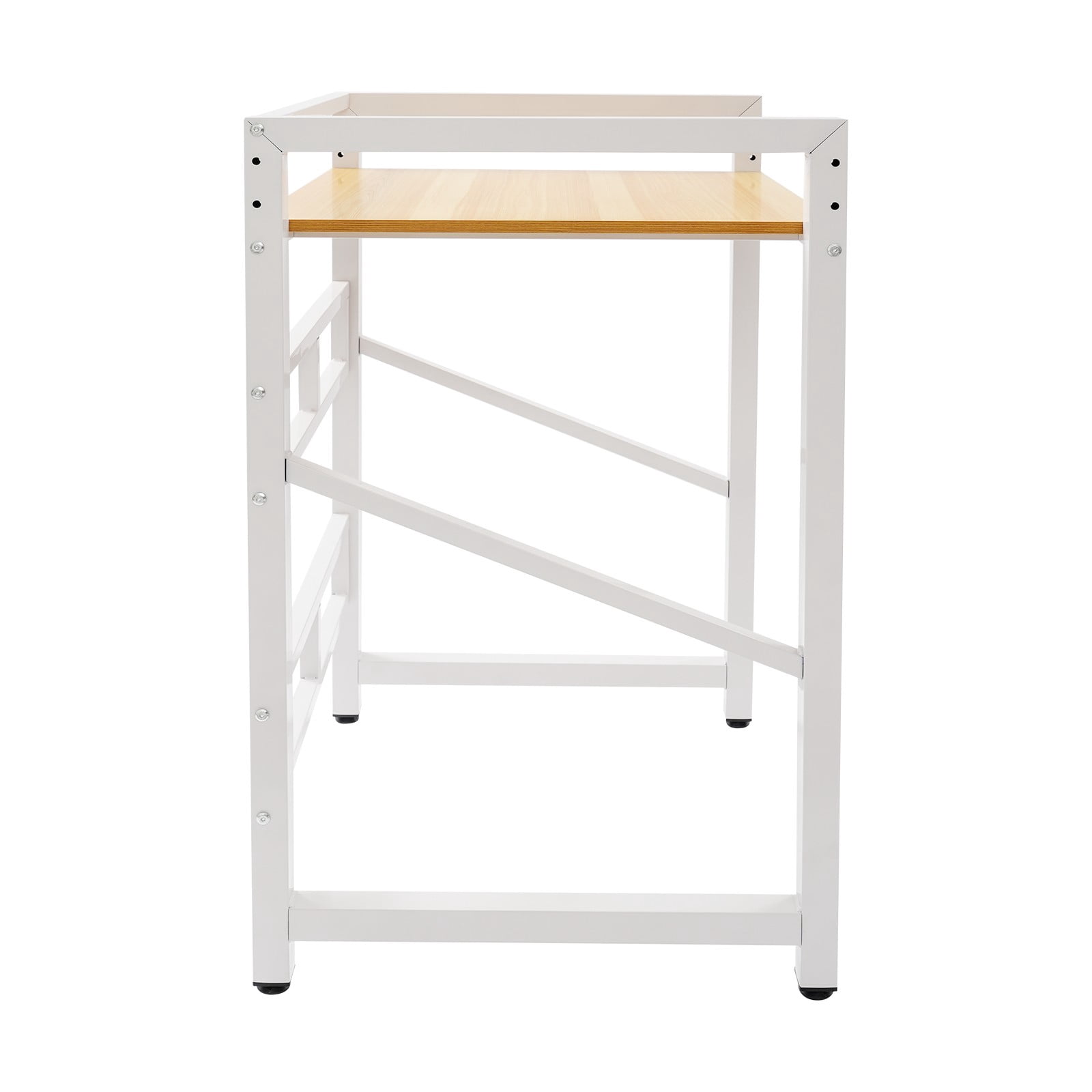 Washer Dryer Stacking Rack Stand, Heavy Duty Washing Machine Shelf, Washer&Dryer Stacking Rack with Adjustable Design