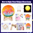 thumbnail image 2 of Arts and Crafts for Kids Ages 8-10-12 Paint Your Own Moon Lamp Kit for 8-9-10-11-12 DIY 3D Space Toys Moon Night Light Best Gifts for 3-4-5-6-7 Year Old Girls Boys Kids Teen Birthday Presents, 2 of 7