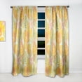 thumbnail image 2 of DESIGN ART Designart 'Summer Butterfly and Colorful Leaves' Traditional Curtain Single Panel 52 in. wide x 95 in. high - 1 Panel 95 Inches, 2 of 5