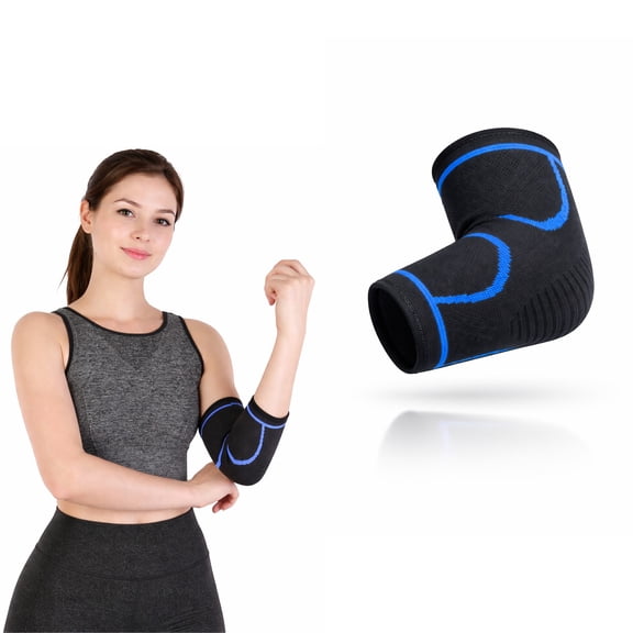 Codera Elástica de Compresión Graduada  | Soporte Anatómico para Tendinitis, Codo de Tenista y Golfista | Tejido Transpirable 4D sin Costuras para Uso Deportivo y Diario