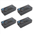 thumbnail image 1 of 4X 2 Port POE Extender 10/100Mbps with IEEE 802.3Af Standard Input/Output for IP Camera Extend 100 Meters for POE Range,4 x 2 Port POE Extender,Black, 1 of 8