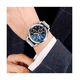 thumbnail image 3 of Relojes De Cuarzo Casuales Impermeables Para Hombre Lab.G Plateado, 3 of 5