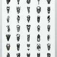 thumbnail image 4 of 35pcs Gothic Skull Stickers Skeleton Horror Stickers Gothic Skull Stickers for Laptops Suitcase, 4 of 9