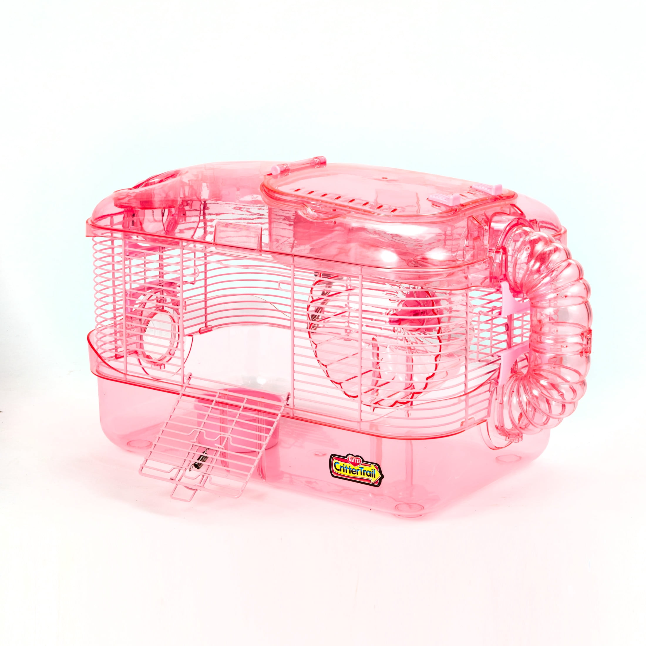 Kaytee Critter Trail Pink Habitat for Pet Mice, Dwarf Hamsters, Hamsters or Gerbils