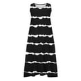 thumbnail image 4 of Mchoice Summer Dresses for Women Cotton Casual Print V-Neck Sleeveless Sling Dress Party Dress Beach Sundress, 4 of 5