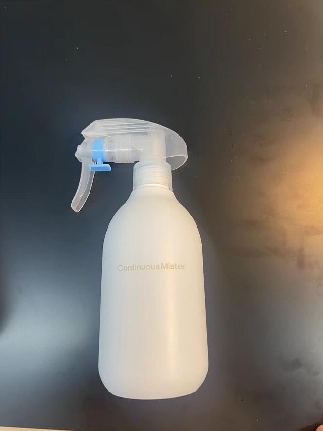 Continuous Mister Transparent Empty Spray HeavyDuty Spray for Hair Pet Grooming Cat Training