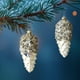 thumbnail image 4 of 4 conos de adorno navideño irrompibles para colgar en el árbol de Navidad, decoración para fiestas navideñas, baby shower y año Nuevo., 4 of 6