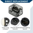thumbnail image 4 of Resistor del Motor del Ventilador HVAC Unique Bargains No.8970784521 para Acura SLX 1996-1997 Negro 1 Pcs, 4 of 6