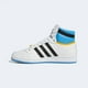 thumbnail image 3 of Adi - das Originals Top Ten Hi 80s Athletic Sneakers White Blue FZ5887 Mens Size 5, 3 of 4