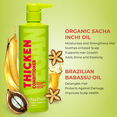 thumbnail image 3 of Sashapure Thicken Conditioner Volumizing, Strengthening & Hydrating with Organic Sacha Inchi Oil, Fresh Scent 15 fl oz, 3 of 4